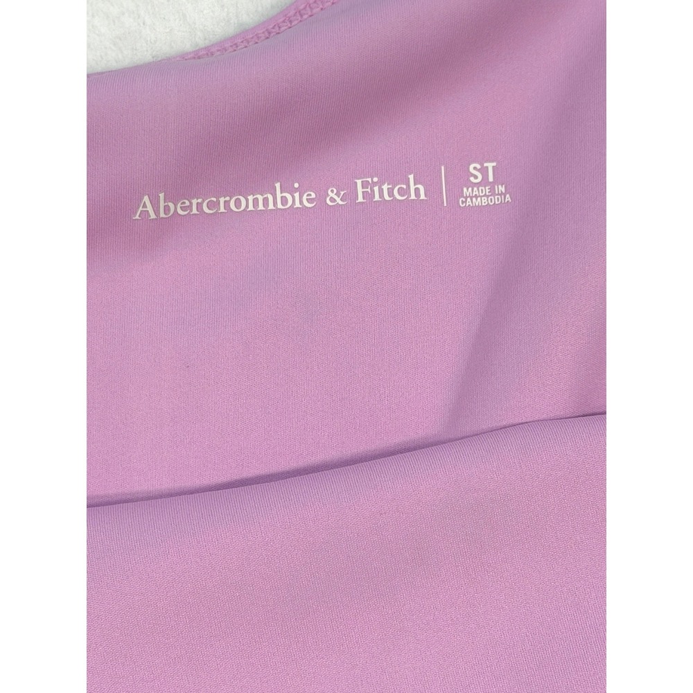 Abercrombie One Shoulder Traveler Mini Dress Skort Purple Small Tall - Picture 4 of 7